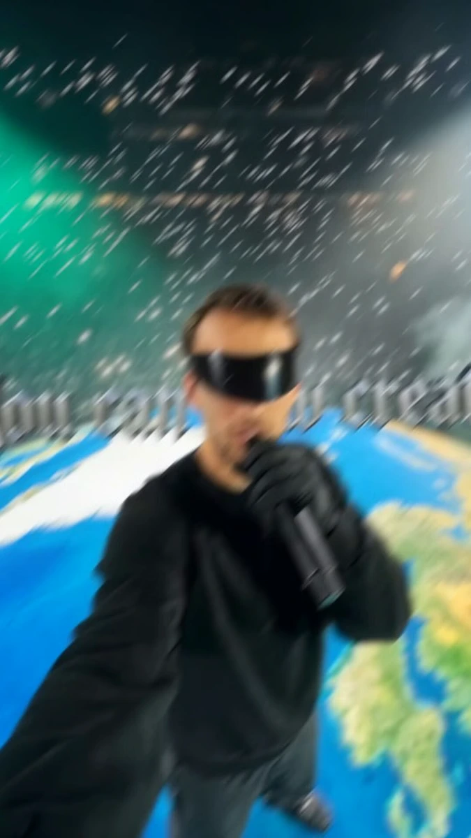 Анимация кинетической 3D-типографики