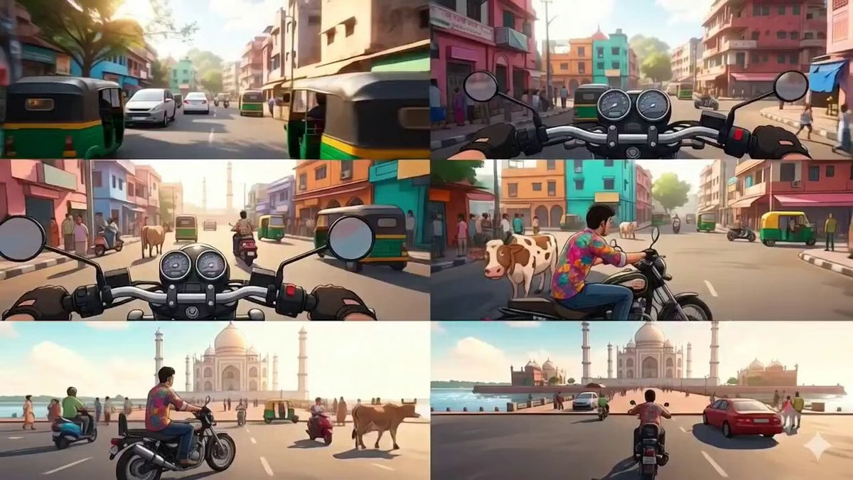 Генератор трейлера в стиле GTA India