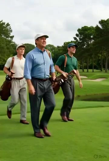 Гольф-сцена 1965 года на Augusta National