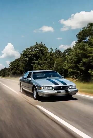 Езда на Impala Super Sport 1996 года