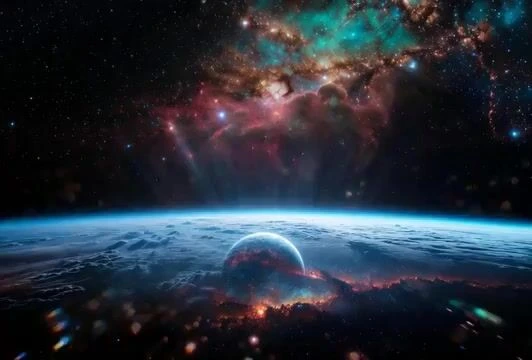 Кинематографическая космическая панорама
