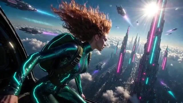 Кинематографическое видео в стиле Cyberpunk Skyfall
