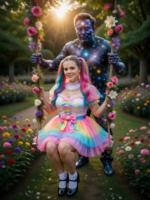 Взрывающийся мужчина и грустная женщина