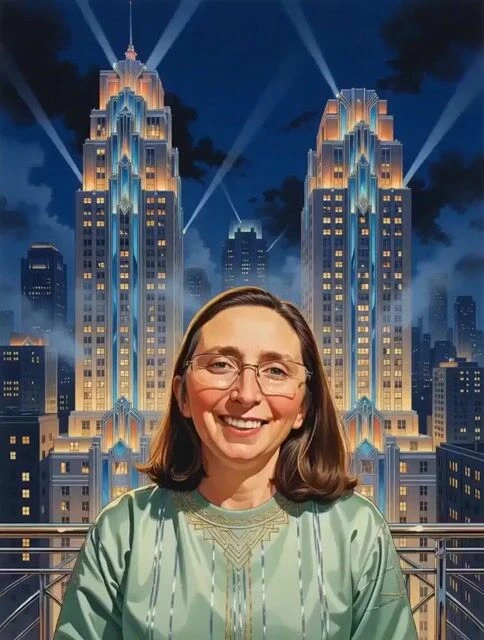 Промпт Grok Imagine: Сон в космосе на луне