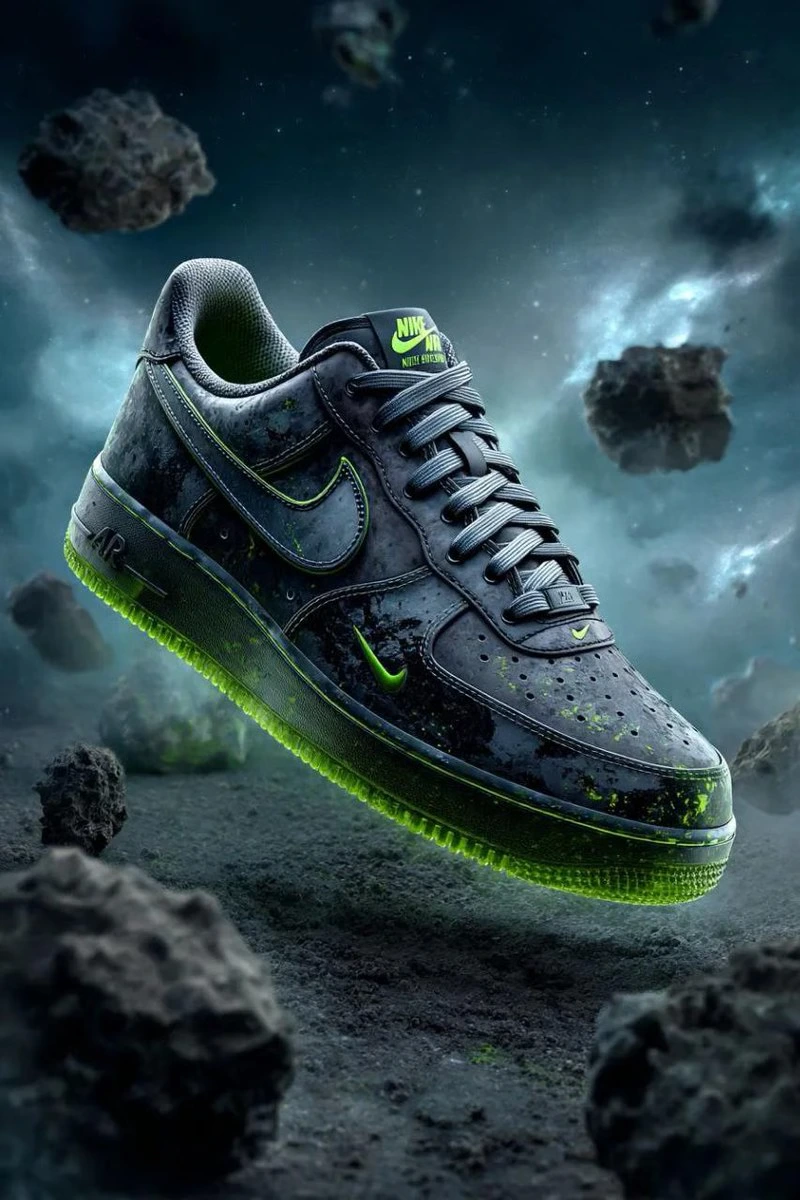 Космическая Nike Air Force из метеорита