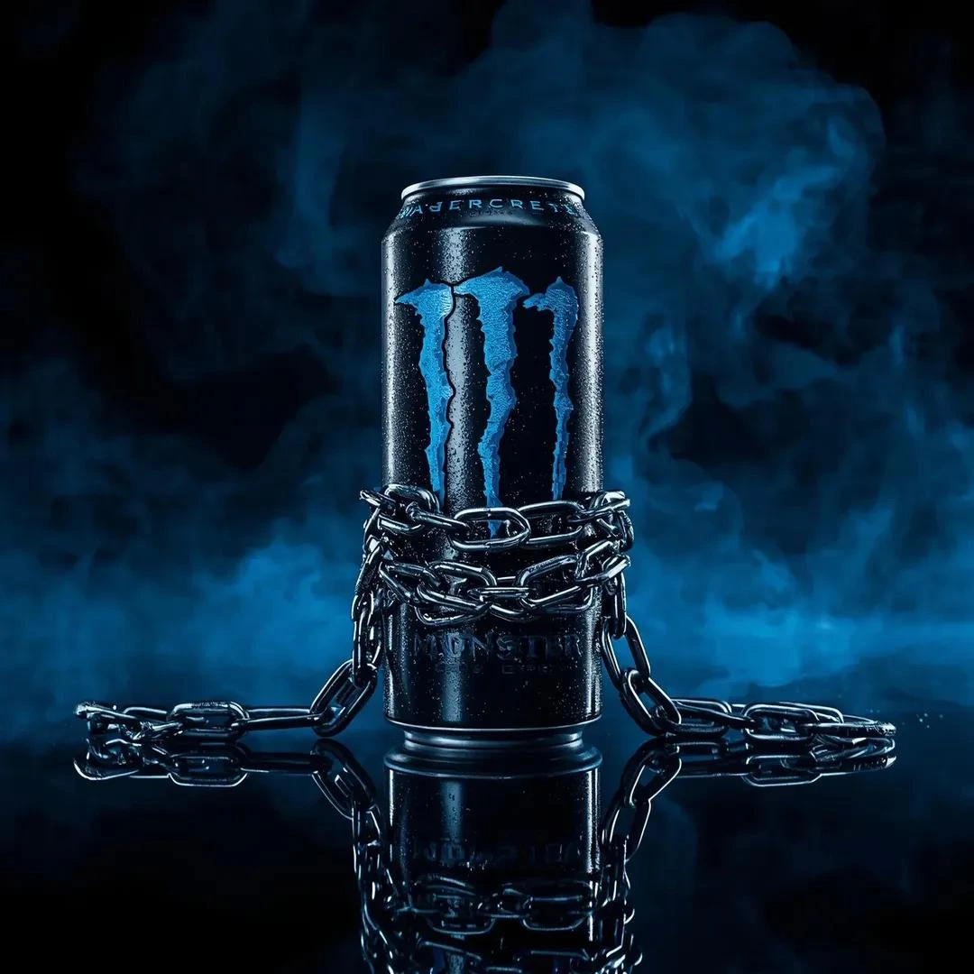 Драматичный видеопромпт для Monster Energy Drink