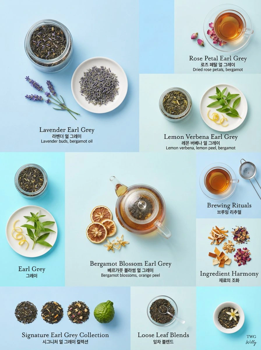 Люксовый редакционный макет коллекции Earl Grey