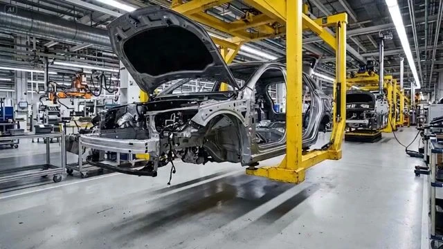 Промпт таймлапс-сборки автомобиля