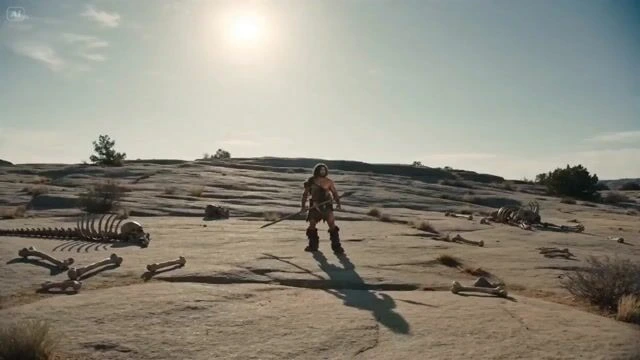 Bullet time селфи — первобытный пещерный человек