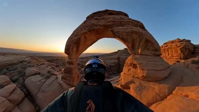 Промпт для вингсьют-пилота в каньоне