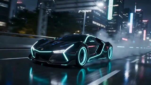 Кинематографичная трансформация автомобиля в робота