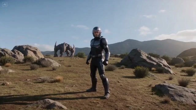 Кинематографичная дуэль sci-fi фэнтези с хореографией