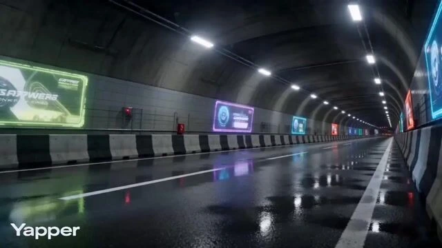 Киберпанк F1 — кинематографическая последовательность