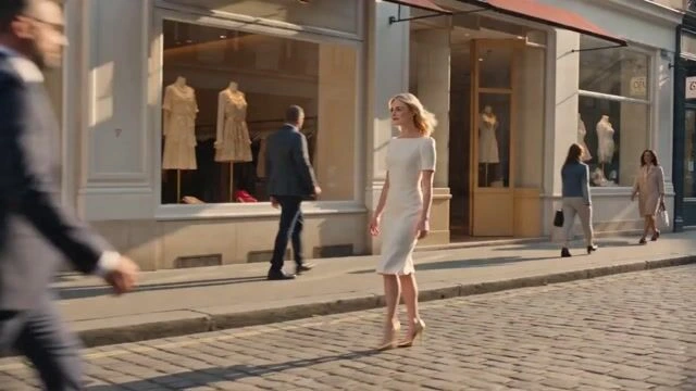 Портрет элегантной британской женщины