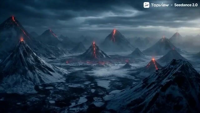 Промпт для короткометражки «Битва стихий» в Seedance 2.0