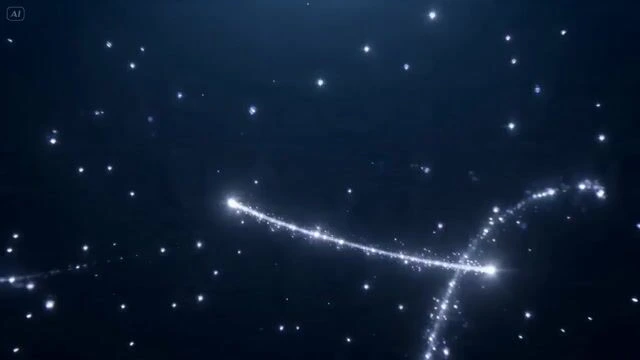Голографическая анимация хрустального дерева
