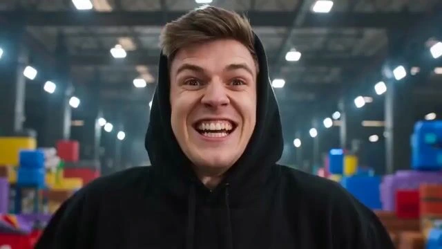 Вирусная сцена в стиле MrBeast
