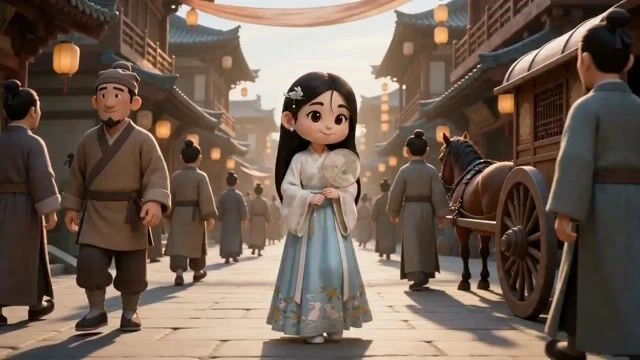 Промпт постоянства 3D персонажа в стиле Q