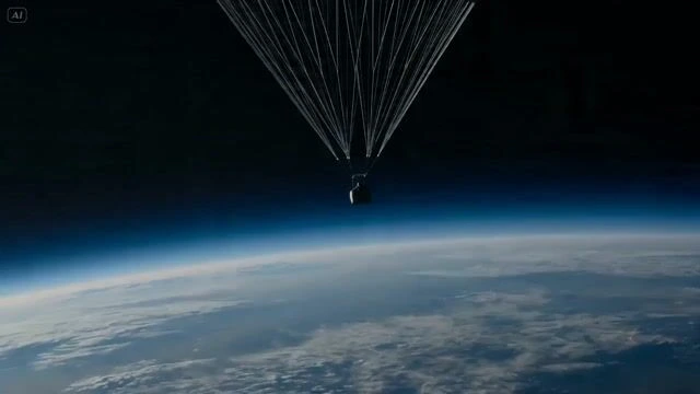 Прыжок в вингсьюте с ракетным ускорителем через штормовой каньон