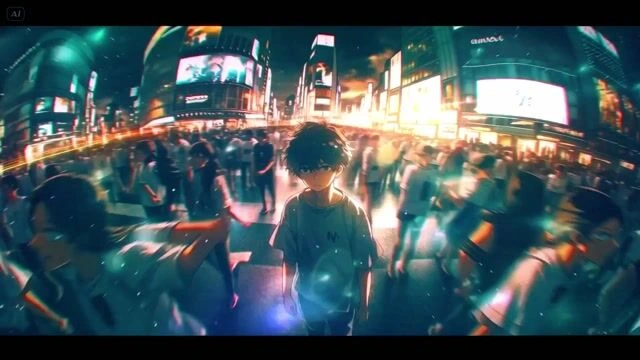 Промпт для видео с эффектом манекена в таймлапсе