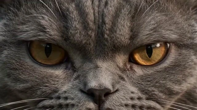 Ультрареалистичная хореография мягких единоборств кота и мастера