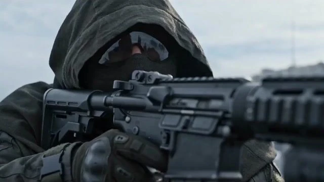 Гиперреалистичная военная CGI-сцена — видеопромпт