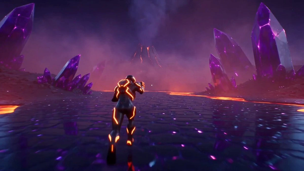 Экшн-сцена обсидианового метавёрса