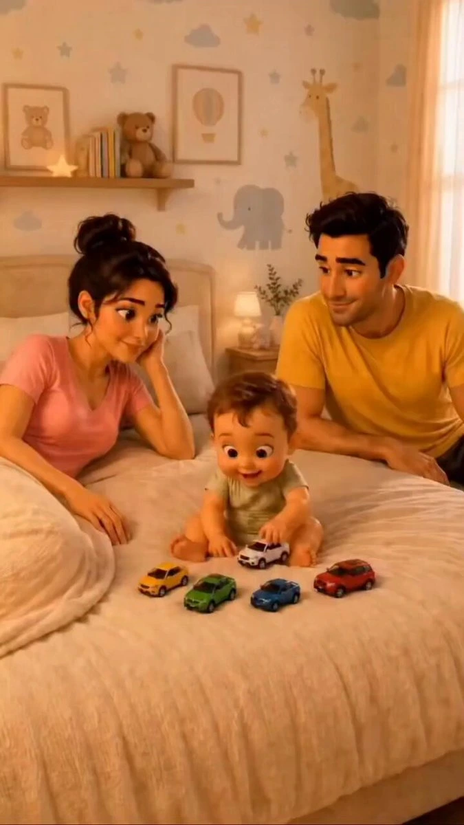 Семейная комедийная анимация в стиле Pixar