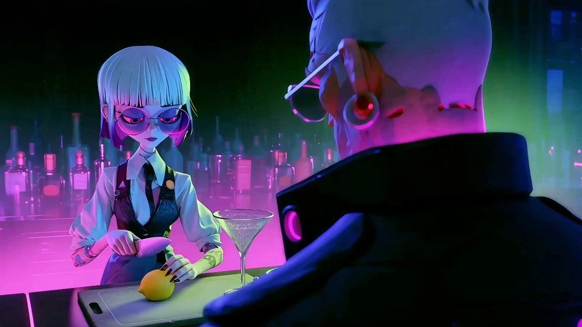 Коктейльный бар в неоне: шаблон для Seedance 2.5