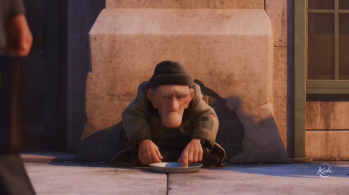 Стилизованная 3D-анимация персонажа