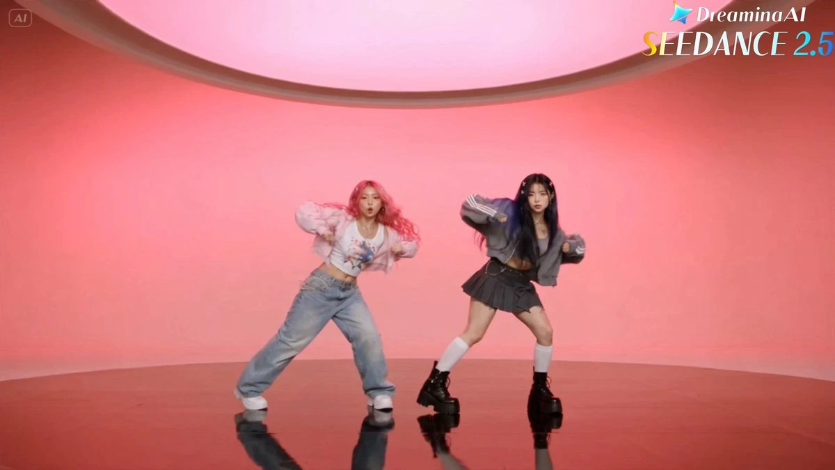 Хореография ультрареалистичного K-pop клипа
