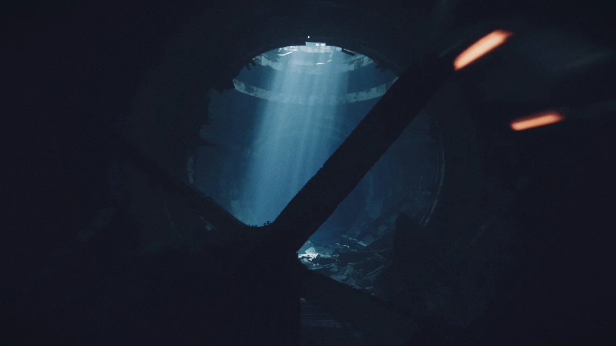 Подводный sci-fi бой пилота